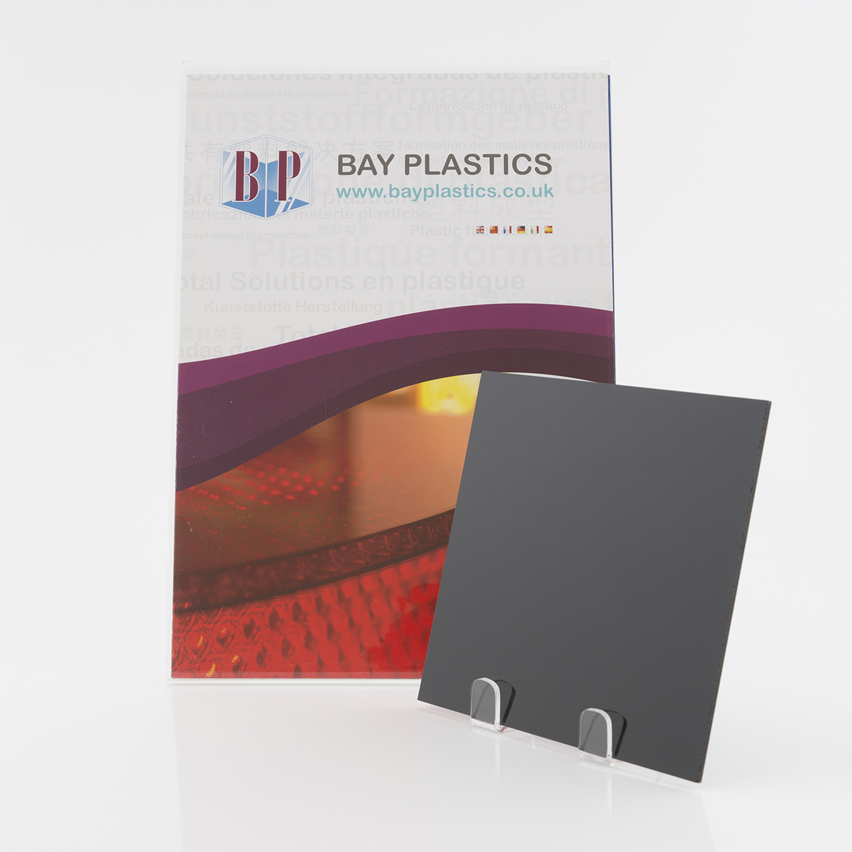 Black Palight Foamed PVC Sheet in Gloss finish | Plastic Stockist